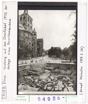 Vorschaubild Trier, Dom: Grabungen auf dem Domfreihof 1943 